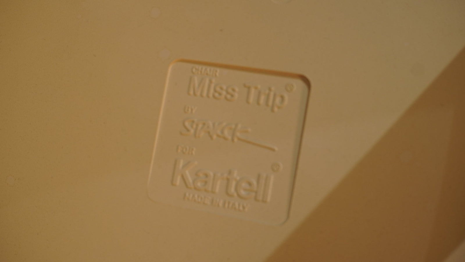 Kartell White Miss Trip Dining Chair by Philippe Starck @ REHAUS