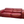 Kesterport Red Leather Three Seater Sofa @ REHAUS