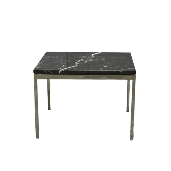 Knoll Black Marble Square Coffee Table
