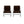 Knoll Brno Brown Tubular Chair by Ludwig Mies van der Rohe, Set of Two @ REHAUS