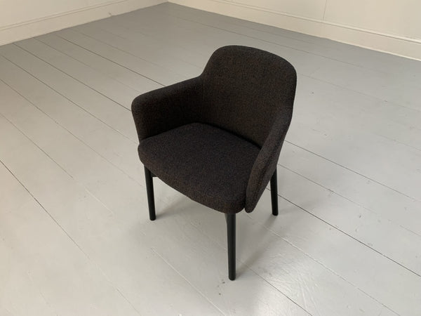 Knoll Studio Krusin 016 Armchairs - In Dark Boucle Wool, Set of Twelve @ REHAUS