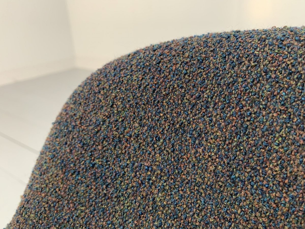 Knoll Studio Krusin 016 Armchairs - In Dark Boucle Wool, Set of Twelve @ REHAUS