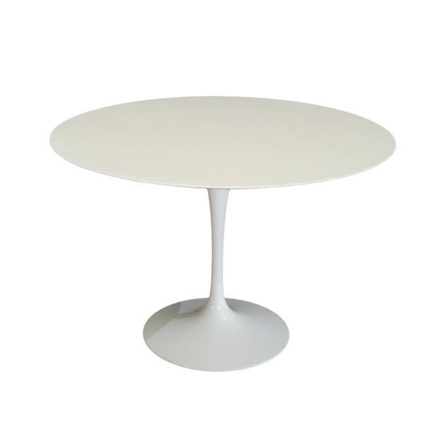 Knoll White Dining Table by Eero Saarinen