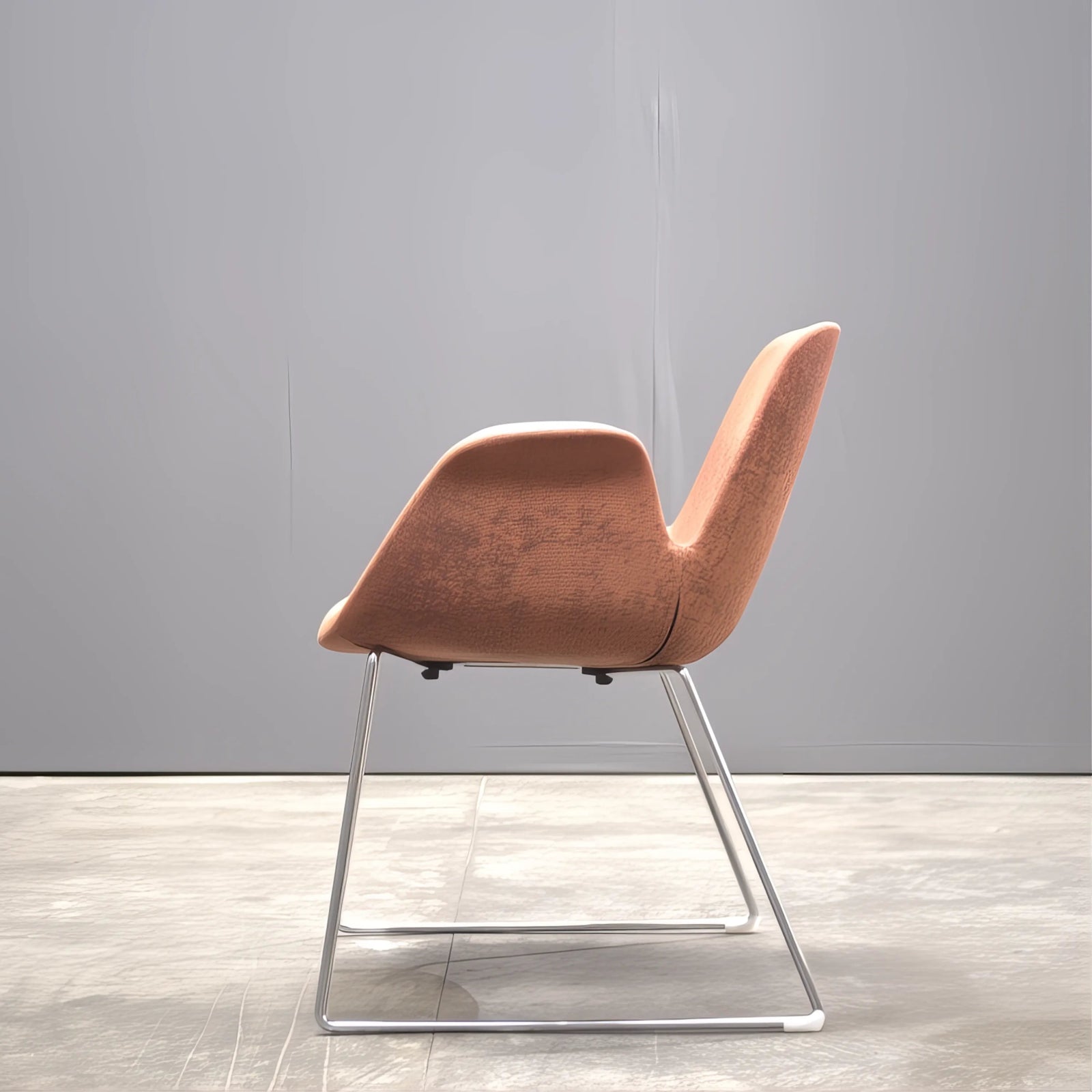 Koleksiyon Halia Shell Chair by Studio Kairos in Patterned Fabric - REHAUS - Koleksiyon
