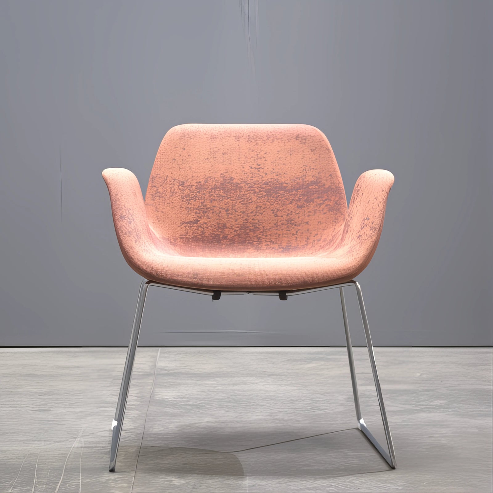 Koleksiyon Halia Shell Chair by Studio Kairos in Patterned Fabric - REHAUS - Koleksiyon