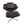Label Gigi Leather Swivel Chair & Footstool by Gerard Van Den Berg @ REHAUS