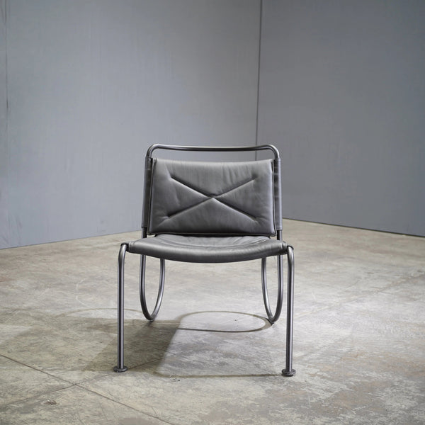 Lammhults Corso Chair in Black Leather by Peter Andersen - REHAUS - Lammhults