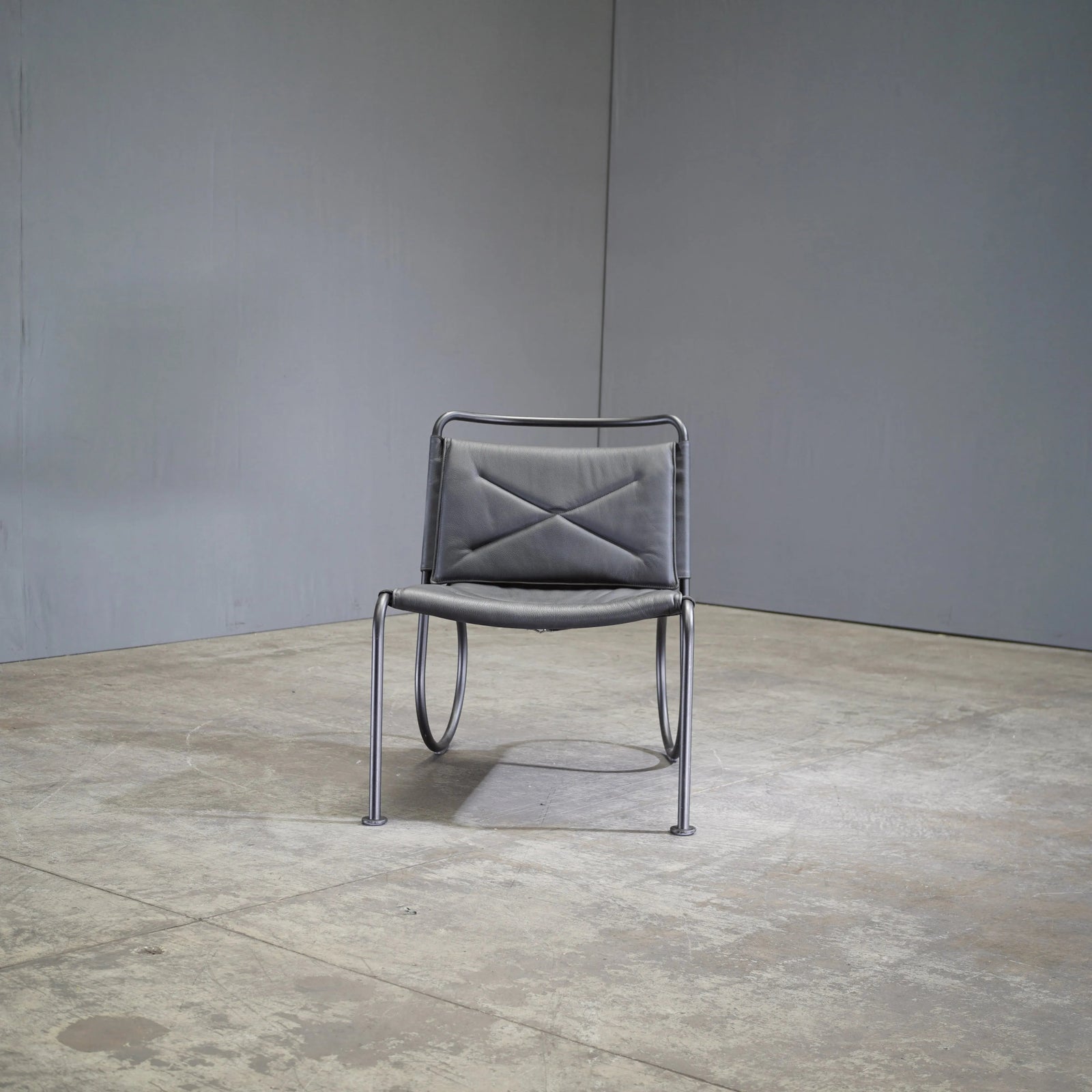 Lammhults Corso Chair in Black Leather by Peter Andersen - REHAUS - Lammhults