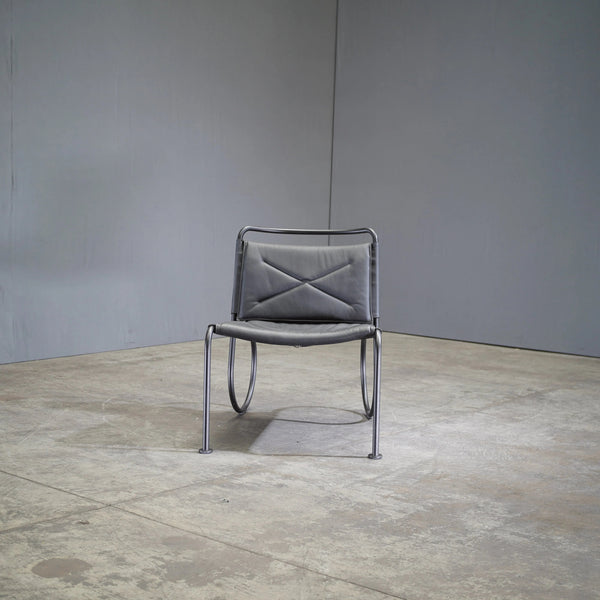 Lammhults Corso Chair in Black Leather by Peter Andersen - REHAUS - Lammhults