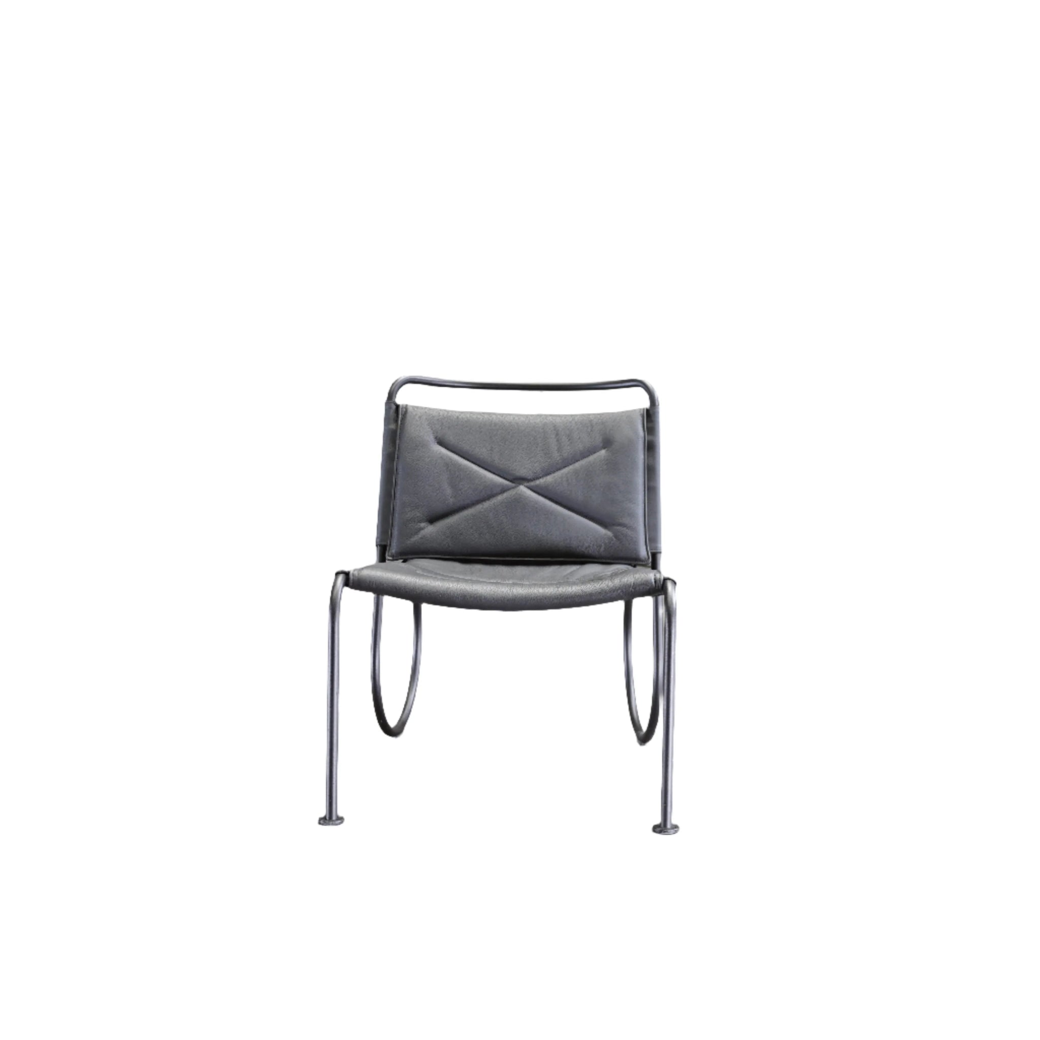 Lammhults Corso Chair in Black Leather by Peter Andersen - REHAUS - Lammhults