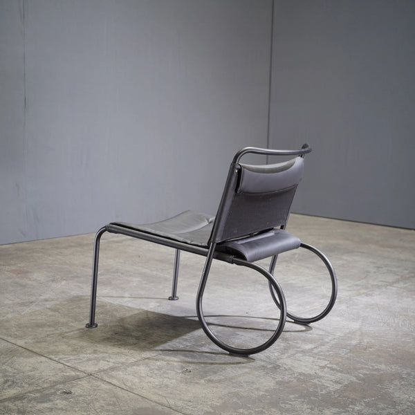 Lammhults Corso Chair in Black Leather by Peter Andersen - REHAUS - Lammhults