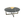 Large Gold Radius Coffee Table by Alex Mint @ REHAUS