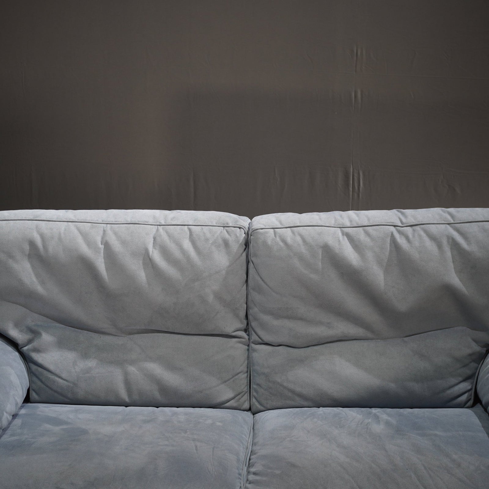 Ligne Roset 2 - Seater Sofa in Light Blue Fabric - REHAUS - Ligne Roset