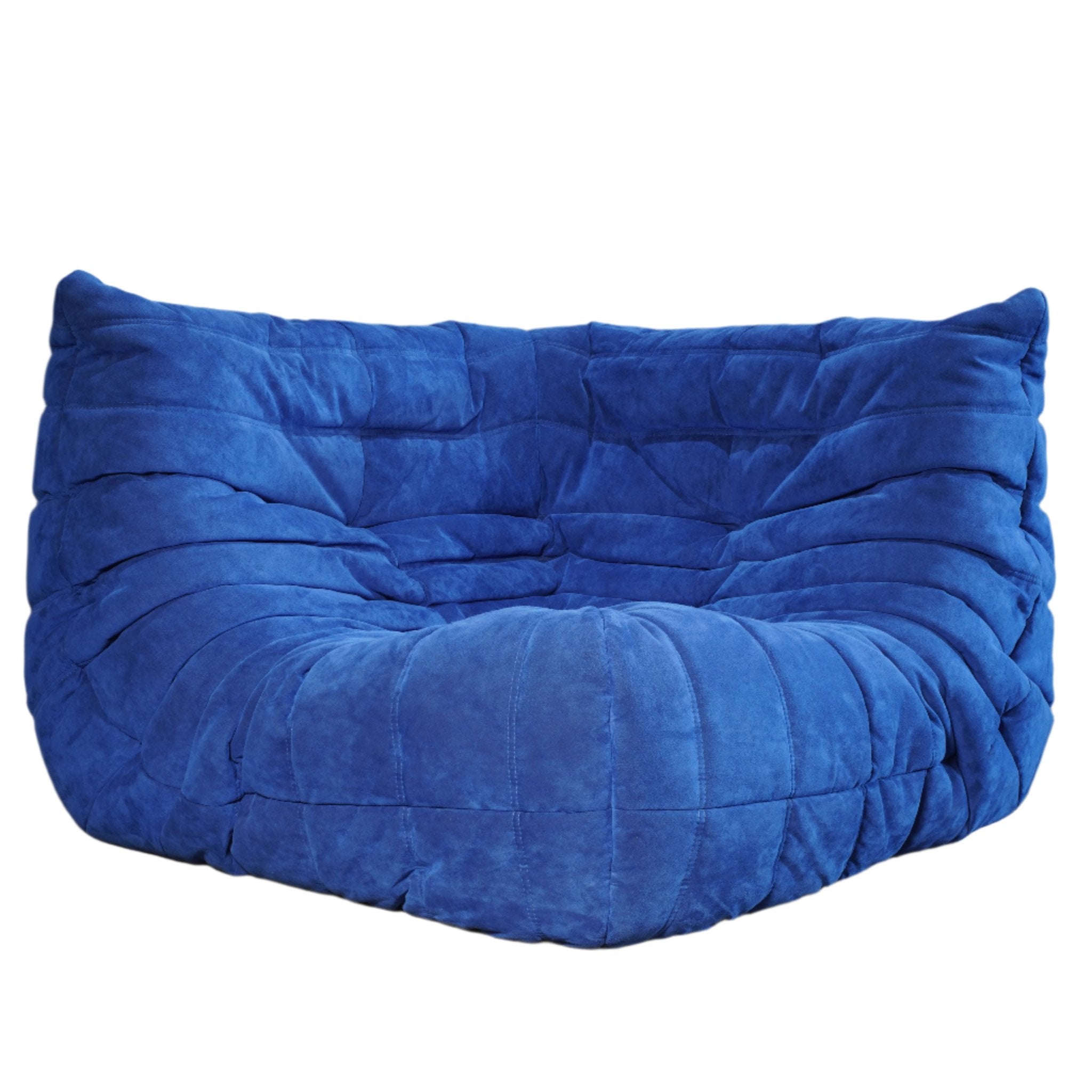 Ligne Roset Alcantara Blue Togo Corner Sofa by Michel Ducaroy @ REHAUS