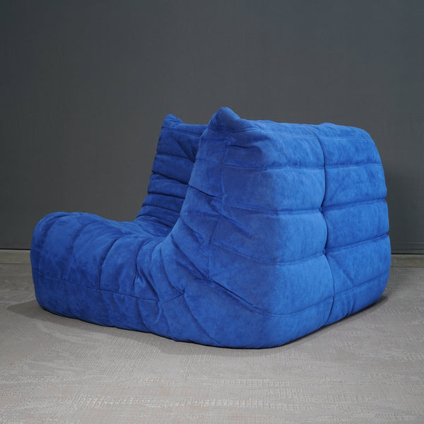 Ligne Roset Alcantara Blue Togo Corner Sofa by Michel Ducaroy @ REHAUS