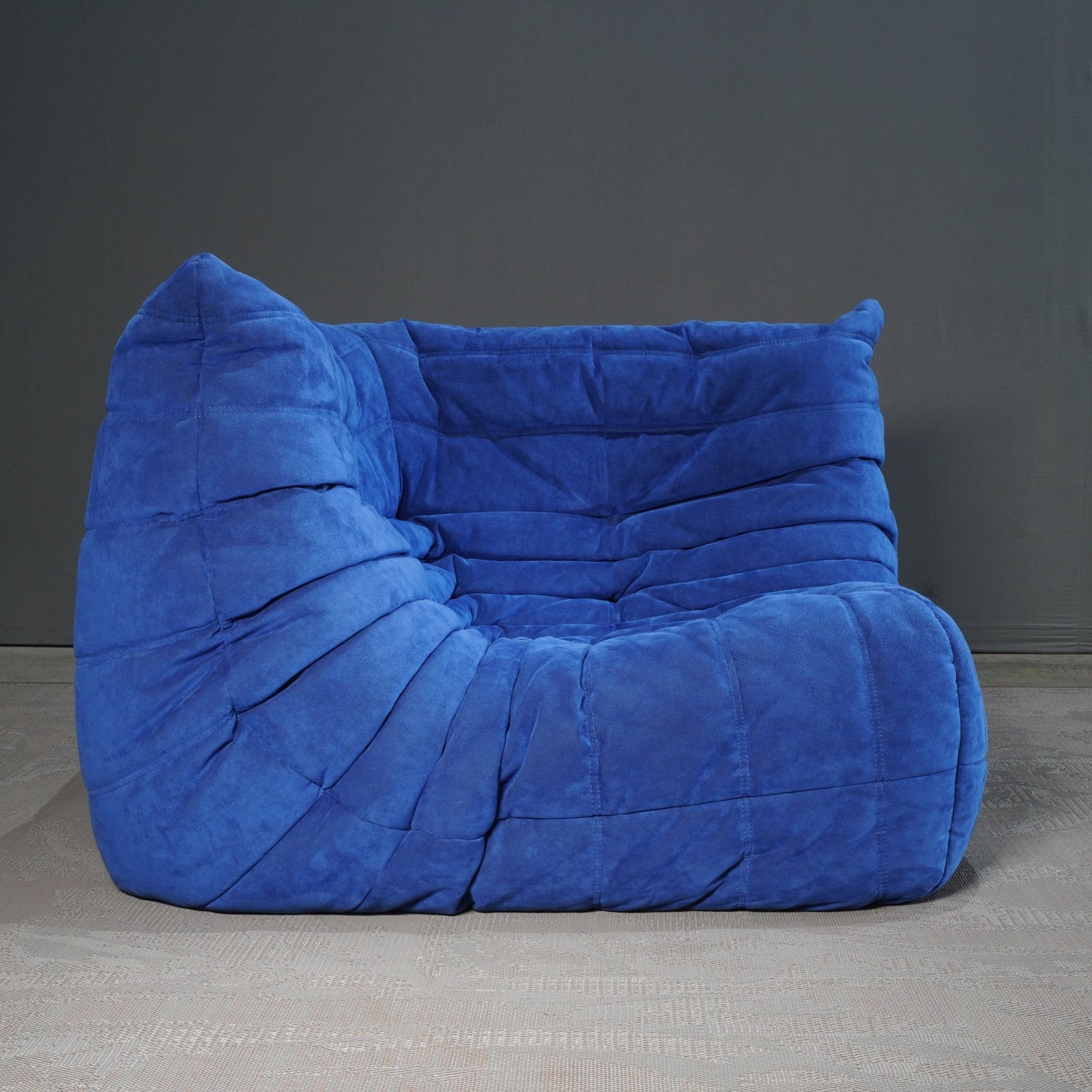 Ligne Roset Alcantara Blue Togo Corner Sofa by Michel Ducaroy @ REHAUS