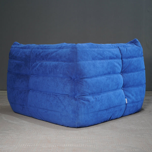 Ligne Roset Alcantara Blue Togo Corner Sofa by Michel Ducaroy @ REHAUS
