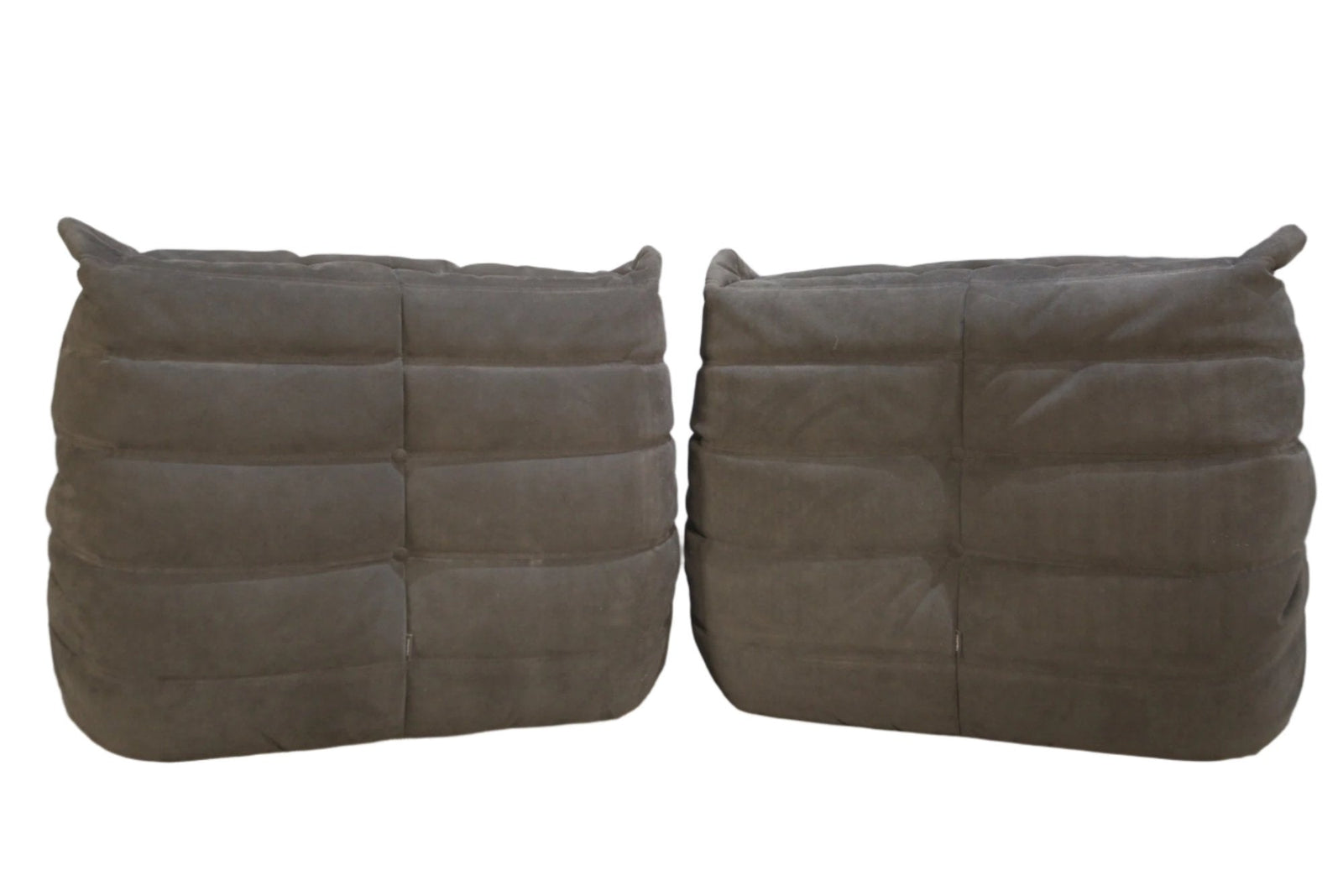 Ligne Roset Alcantara Grey Togo Armchair by Michel Ducaroy @ REHAUS