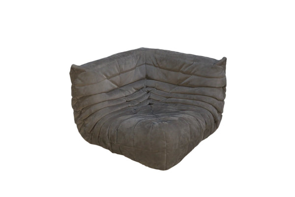 Ligne Roset Alcantara Grey Togo Corner Sofa by Michel Ducaroy @ REHAUS