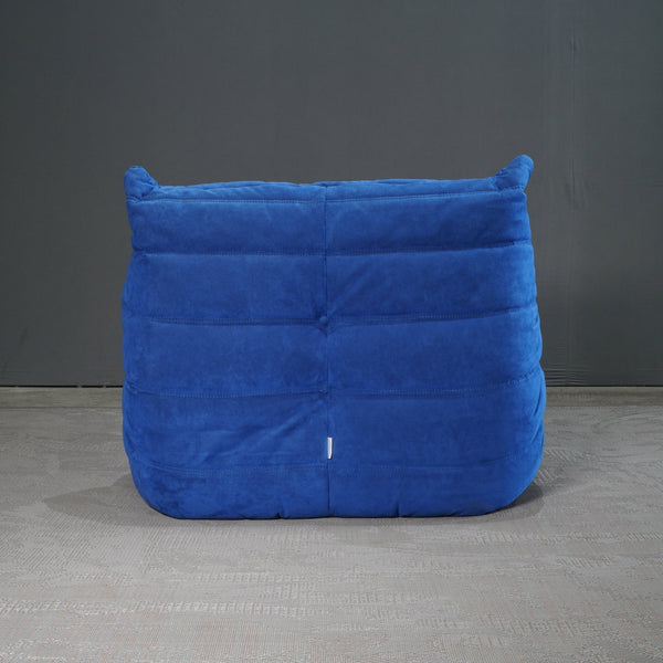 Ligne Roset Blue Togo Armchair and Corner Sofa by Michel Ducaroy @ REHAUS