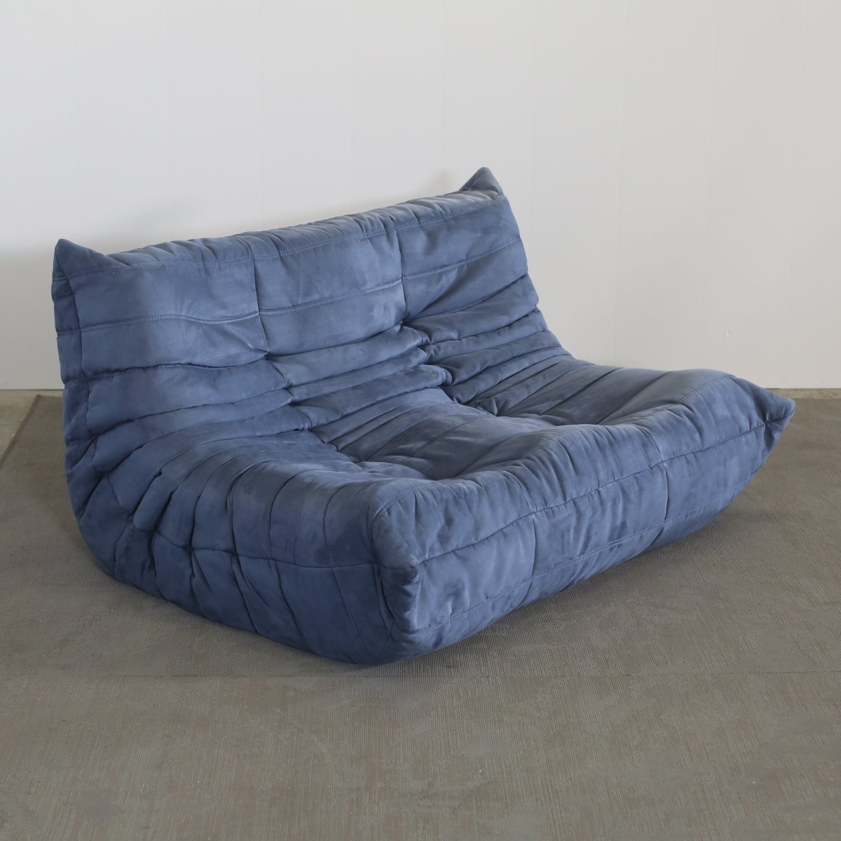 Ligne Roset Blue Two Seater Togo by Michel Ducaroy @ REHAUS
