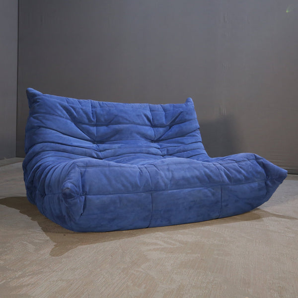 Ligne Roset Blue Two Seater Togo by Michel Ducaroy @ REHAUS