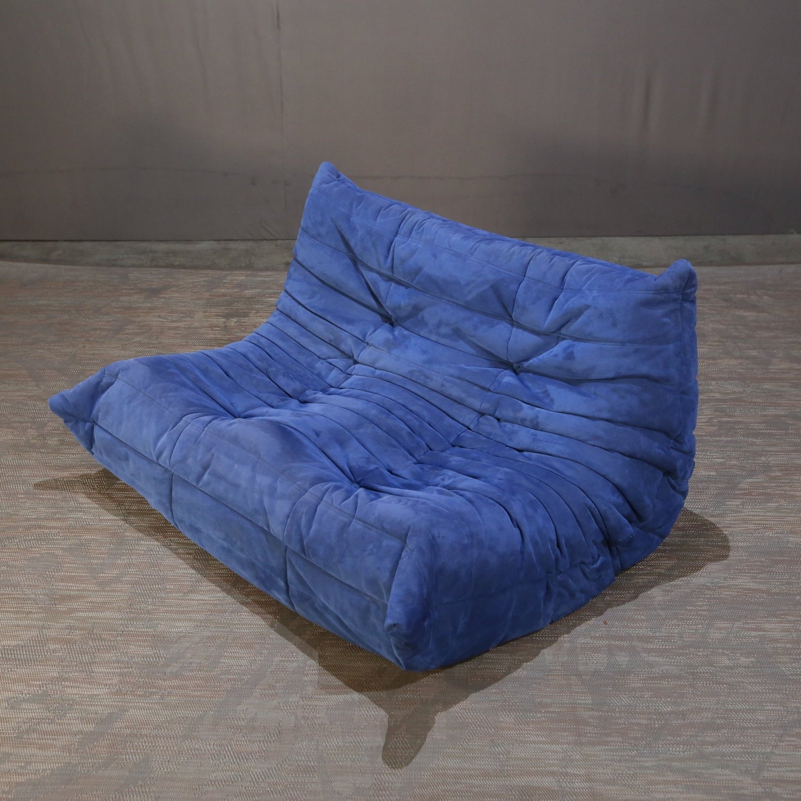 Ligne Roset Blue Two Seater Togo by Michel Ducaroy @ REHAUS