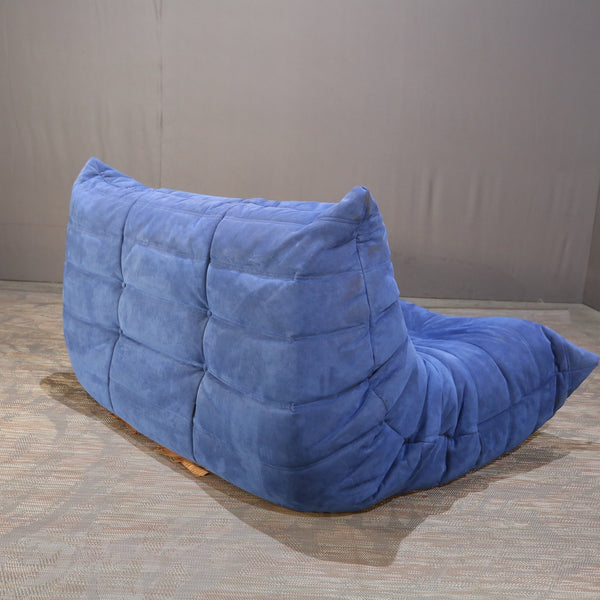 Ligne Roset Blue Two Seater Togo by Michel Ducaroy @ REHAUS