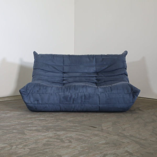 Ligne Roset Blue Two Seater Togo by Michel Ducaroy @ REHAUS