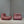 Ligne Roset Burgundy Leather Modular Sofas and Footstool, by Michel Ducaroy, Set of Six @ REHAUS