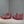 Ligne Roset Burgundy Leather Modular Sofas and Footstool, by Michel Ducaroy, Set of Six @ REHAUS