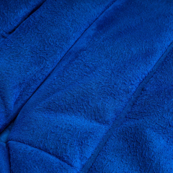 Ligne Roset by Michel Ducaroy Blue Alcantara Fabric Togo Sofas, Set of Five @ REHAUS