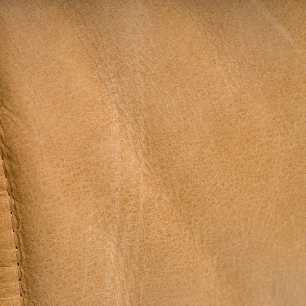 Ligne Roset by Michel Ducaroy Camel Brown Leather Togo, Set of Three - REHAUS - Michel Ducaroy