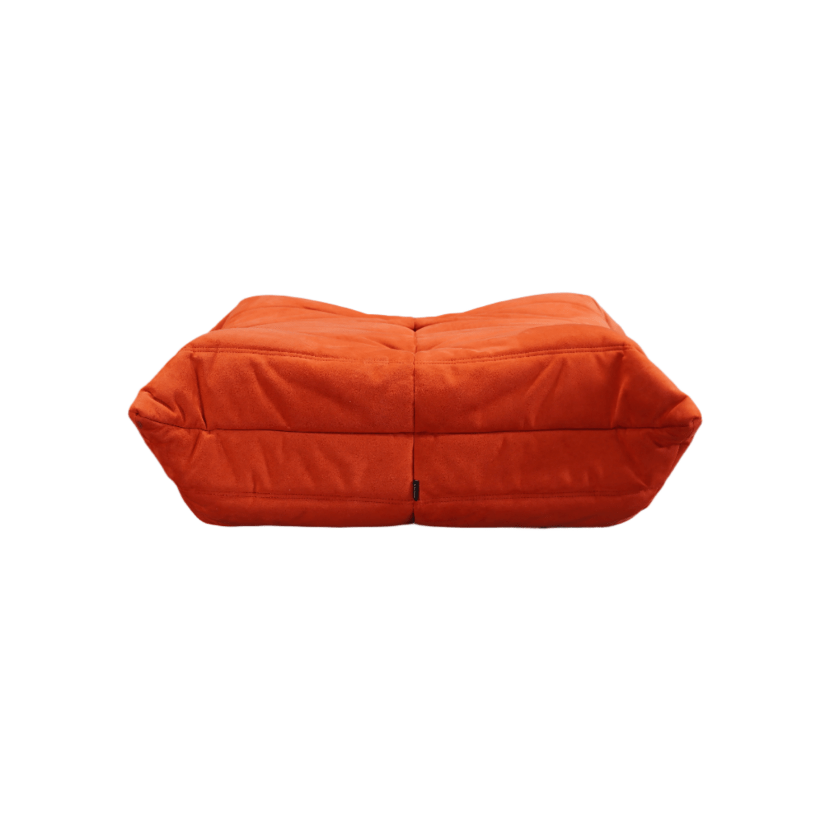 Ligne Roset by Michel Ducaroy Orange Togo Footstool @ REHAUS