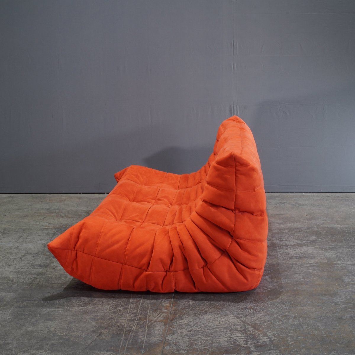 Ligne Roset by Michel Ducaroy Orange Togo Three Seater Sofa @ REHAUS