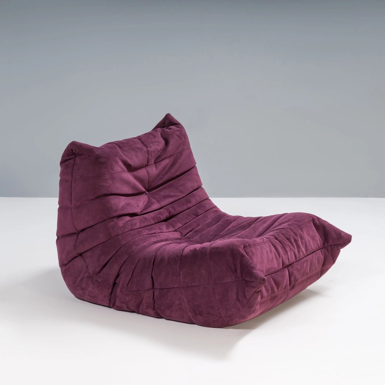 Ligne Roset by Michel Ducaroy Togo Aubergine Armchair - REHAUS - Michel Ducaroy