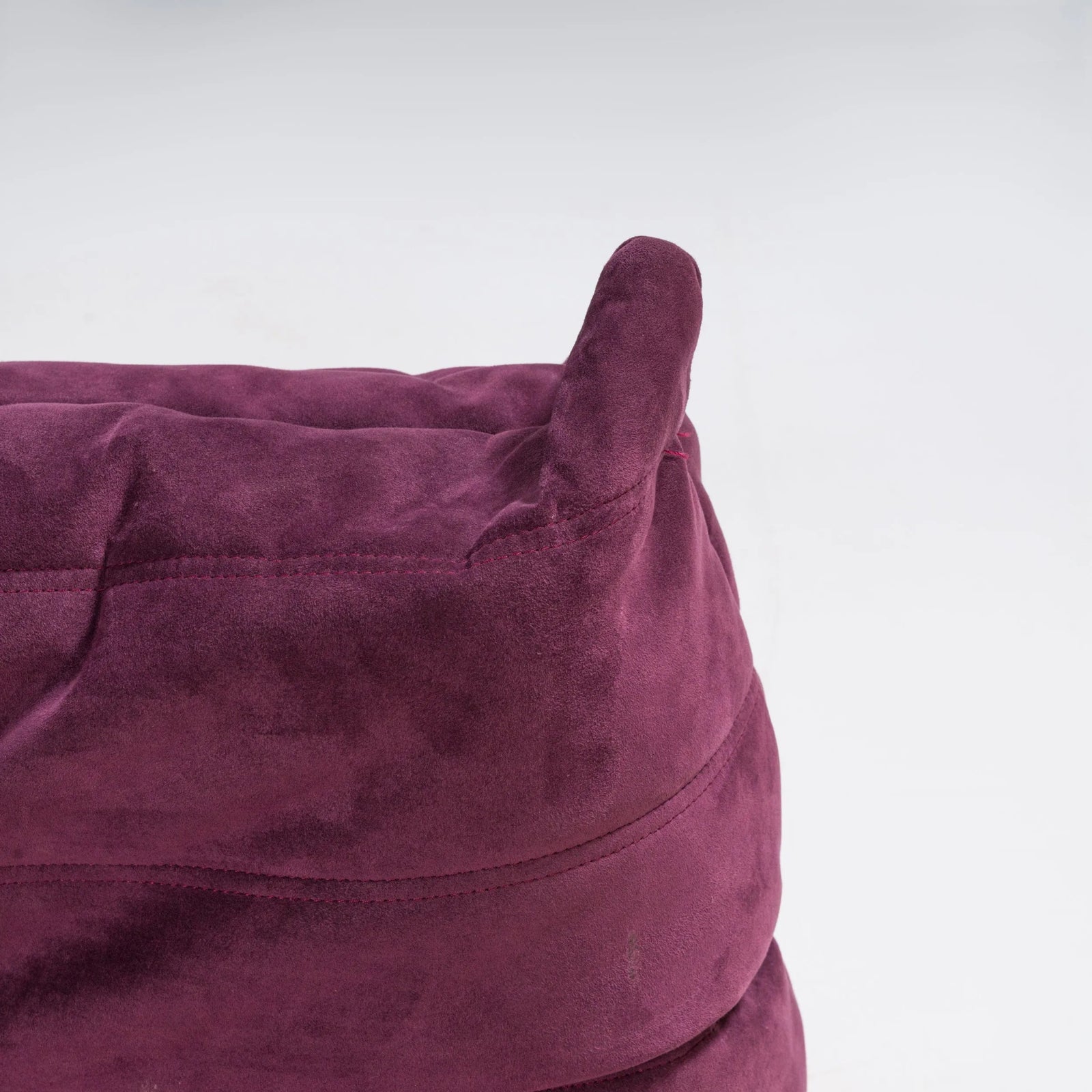 Ligne Roset by Michel Ducaroy Togo Aubergine Armchair - REHAUS - Michel Ducaroy