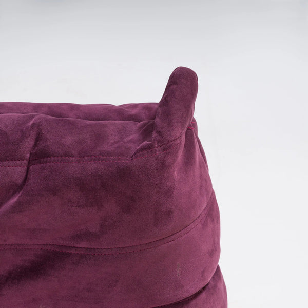 Ligne Roset by Michel Ducaroy Togo Aubergine Armchair - REHAUS - Michel Ducaroy