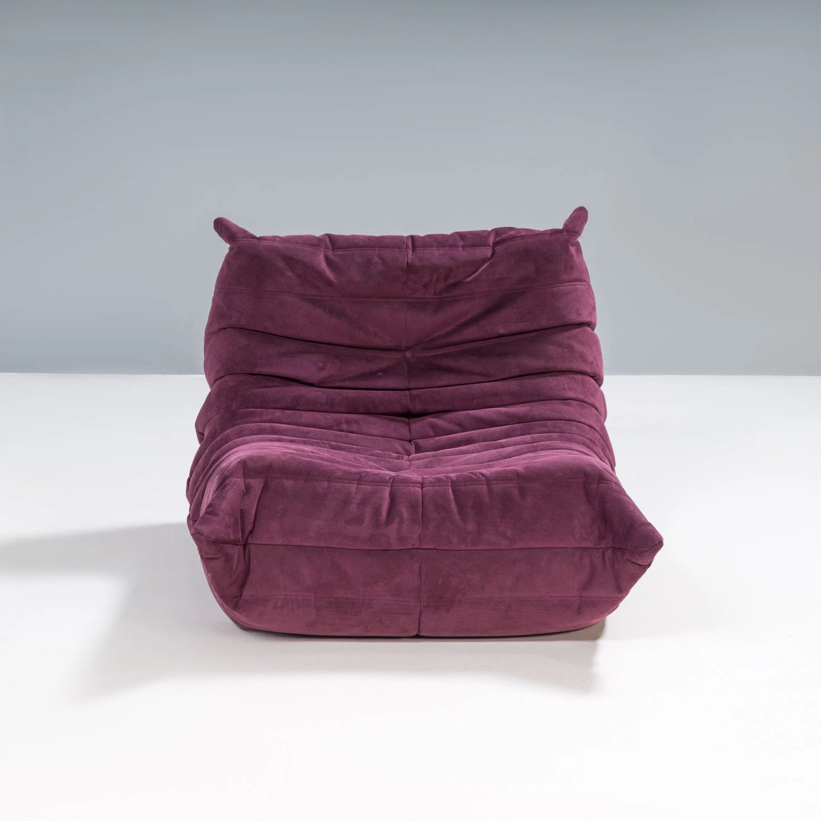 Ligne Roset by Michel Ducaroy Togo Aubergine Armchair - REHAUS - Michel Ducaroy