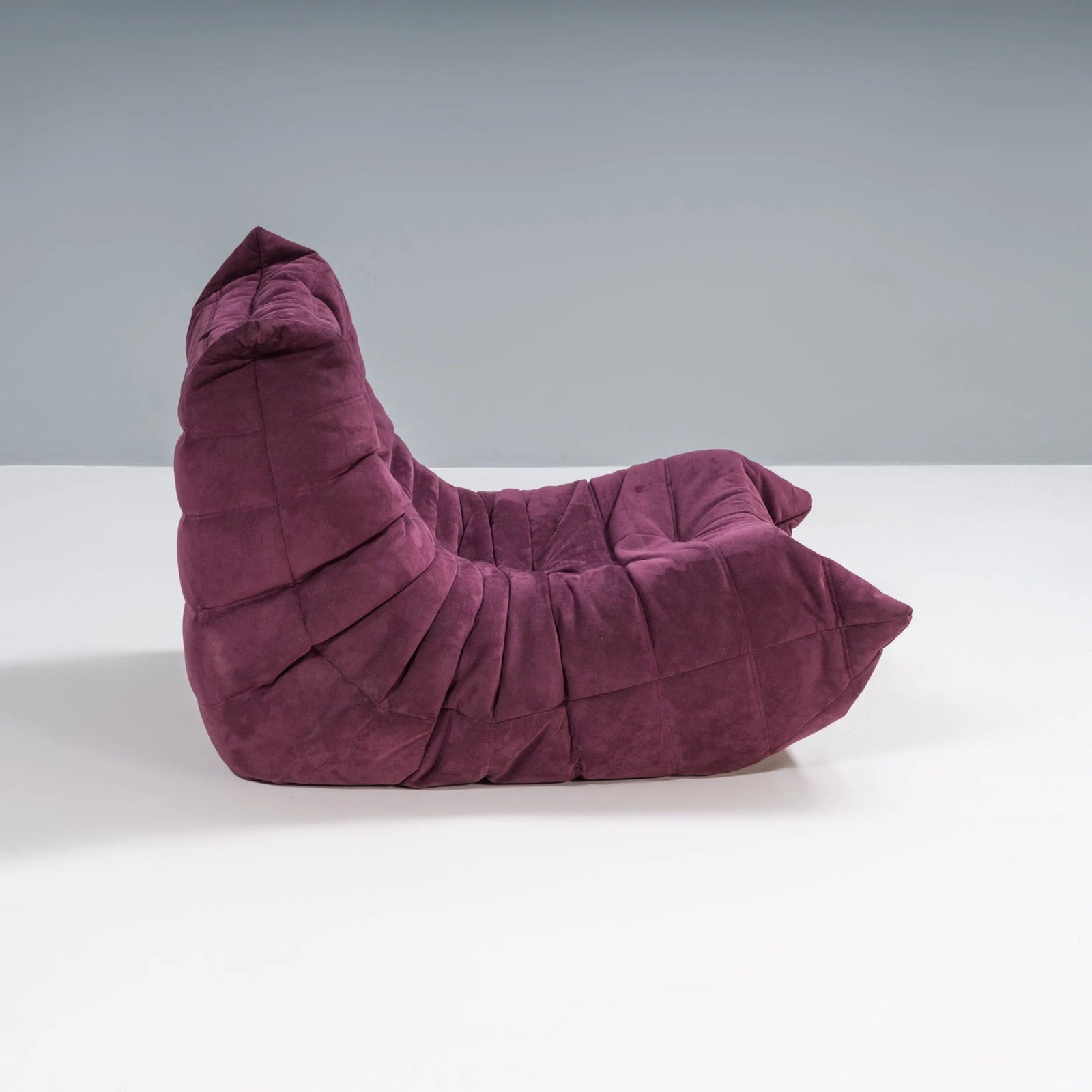 Ligne Roset by Michel Ducaroy Togo Aubergine Armchair - REHAUS - Michel Ducaroy