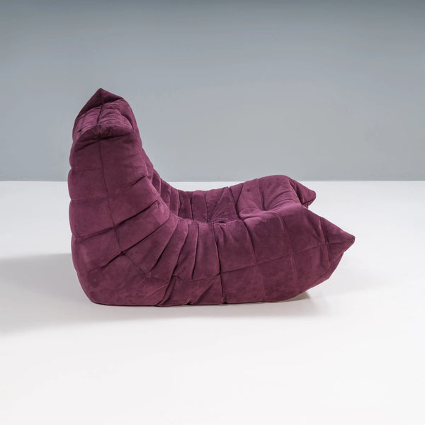 Ligne Roset by Michel Ducaroy Togo Aubergine Armchair - REHAUS - Michel Ducaroy