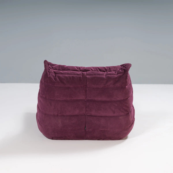 Ligne Roset by Michel Ducaroy Togo Aubergine Armchair - REHAUS - Michel Ducaroy
