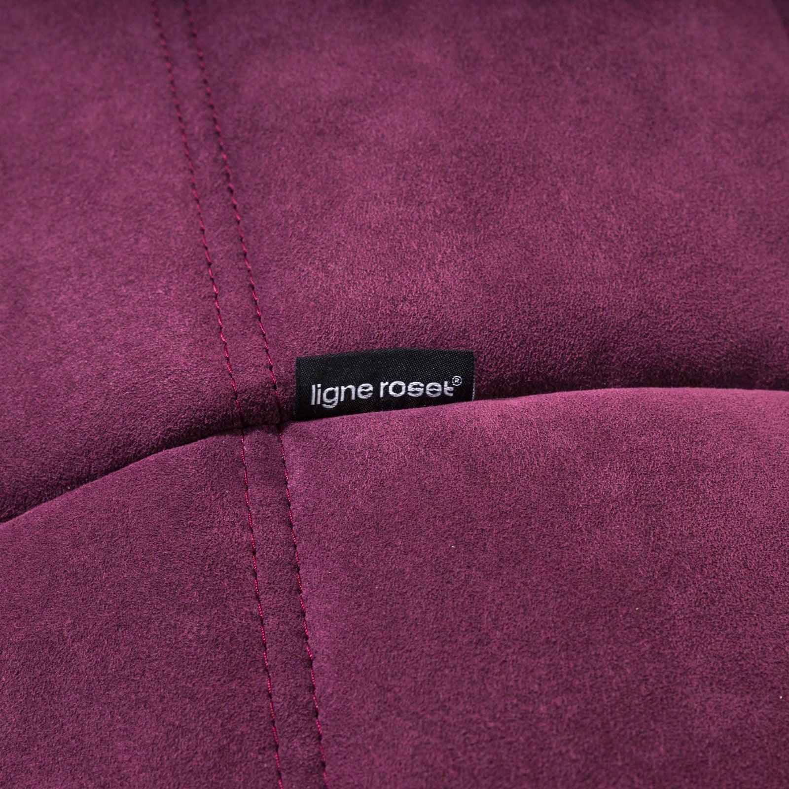 Ligne Roset by Michel Ducaroy Togo Aubergine Armchair - REHAUS - Michel Ducaroy