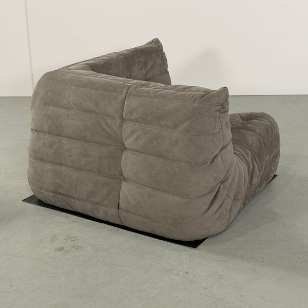 Ligne Roset by Michel Ducaroy Togo Grey Modular Sofa, Set of Three @ REHAUS