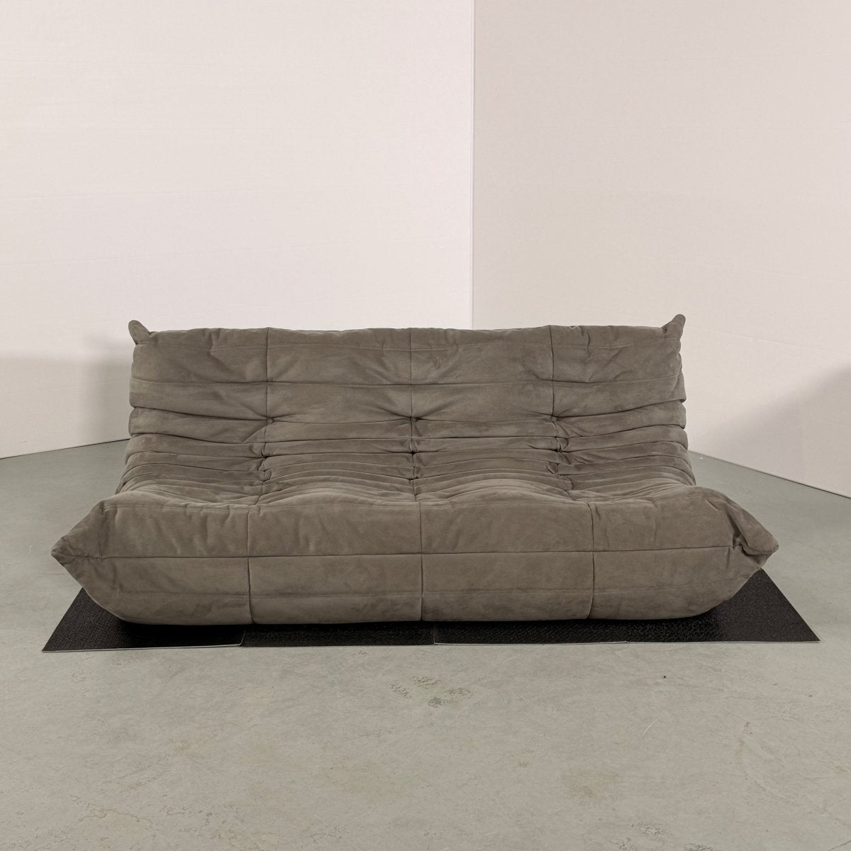 Ligne Roset by Michel Ducaroy Togo Grey Modular Sofa, Set of Three @ REHAUS