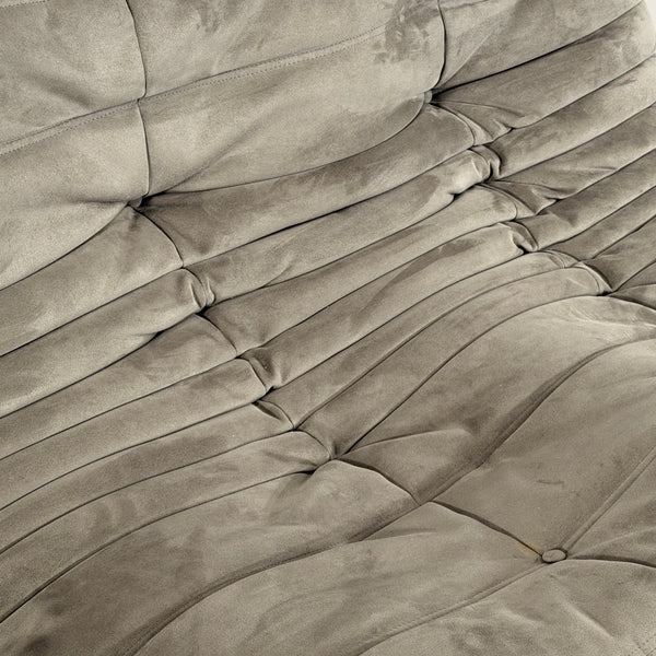 Ligne Roset by Michel Ducaroy Togo Grey Modular Sofa, Set of Three @ REHAUS
