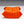 Ligne Roset by Michel Ducaroy Togo Orange Armchair and Footstool, Set of Two @ REHAUS