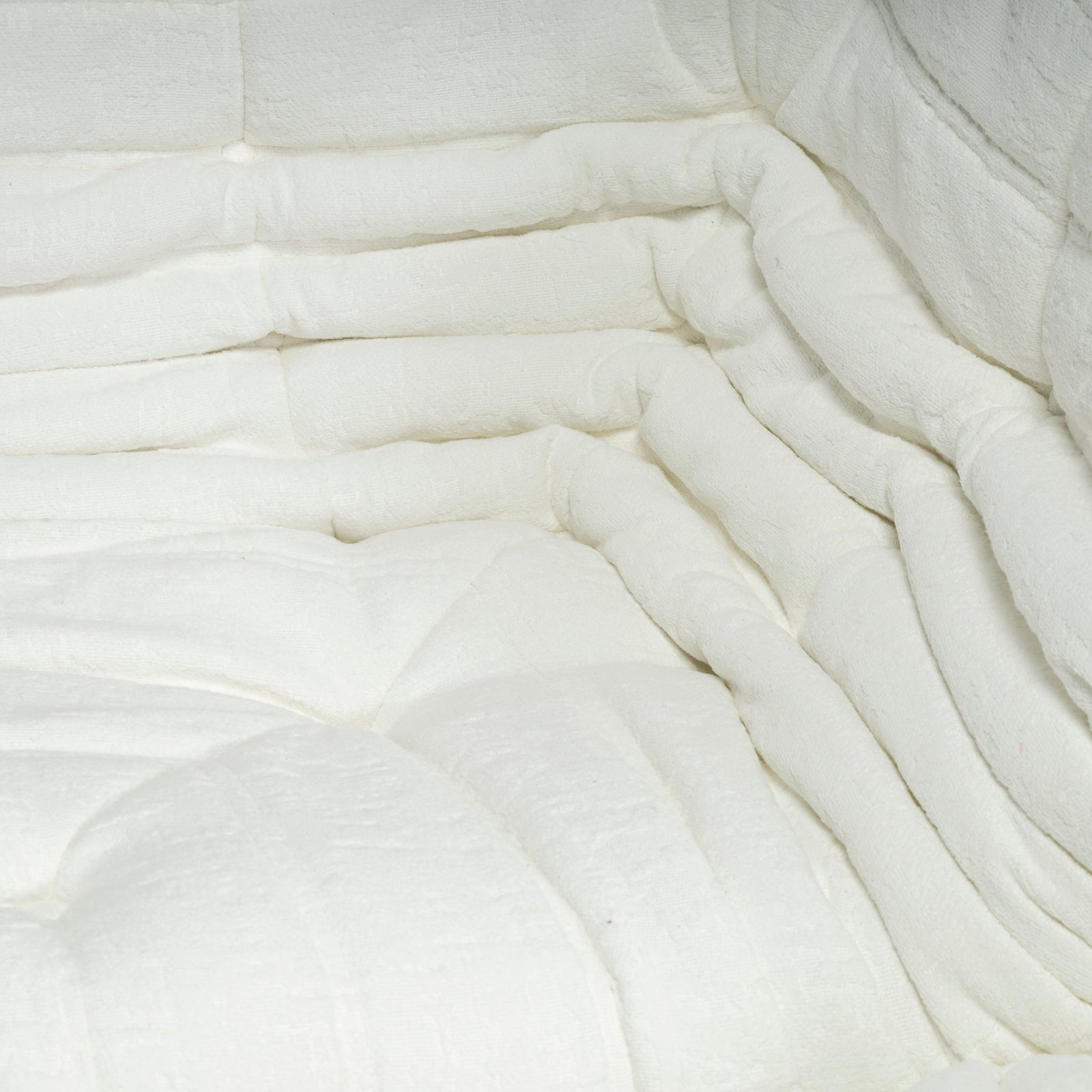 Ligne Roset by Michel Ducaroy Togo White Bouclé Modular Sofa, Set of Five @ REHAUS