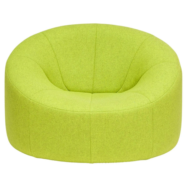 Ligne Roset by Pierre Paulin Green Fabric Pumpkin Armchair - REHAUS - Pierre Paulin