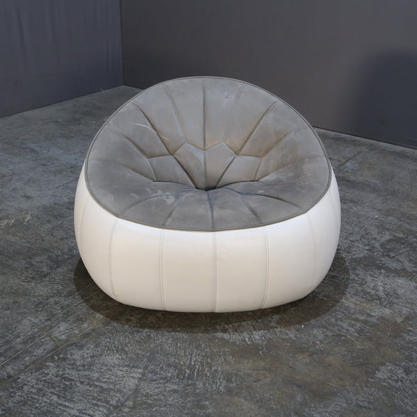 Ligne Roset Grey Ottoman Armchair by Noé Duchaufour - Lawrance @ REHAUS